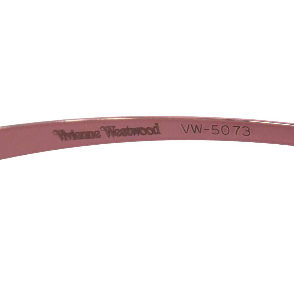 Vivienne Westwood ヴィヴィアンウエストウッド VW5073 猫耳 眼鏡 メガネ アイウェア 度入りレンズ 50□15【中古】