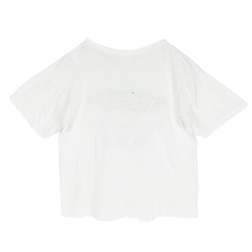 Champion チャンピオン ヴィンテージ 70s バータグ プリント 半袖 Tシャツ ホワイト系 M【中古】