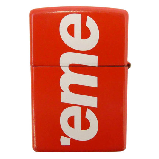 Supreme シュプリーム ZIPPO ジッポ Logo Zippo ロゴ ジッポ ライター レッド系【中古】