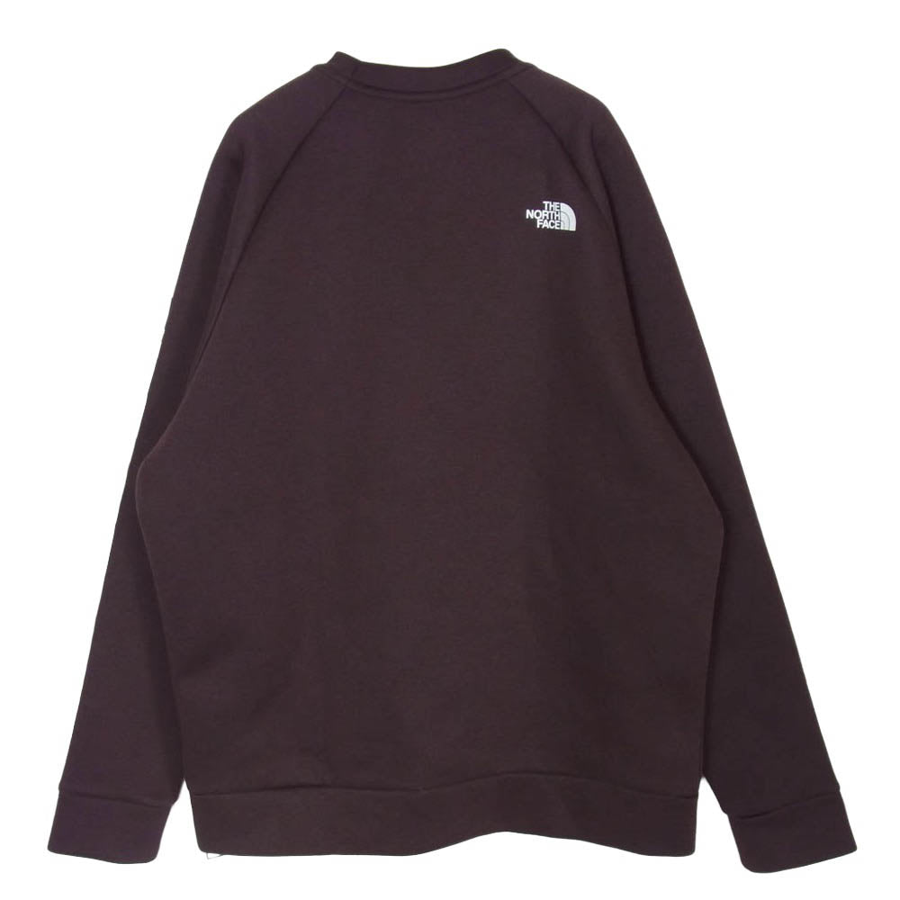 THE NORTH FACE ノースフェイス NT62386 TECH AIR SWEAT CREW テック エア スウェット クルー ブラウン系 L【中古】