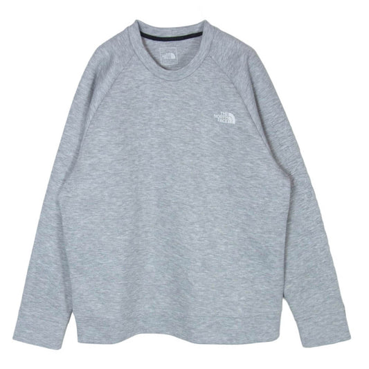 THE NORTH FACE ノースフェイス TECH AIR SWEAT CREW テック エア スウェット クルー グレー系 L【中古】