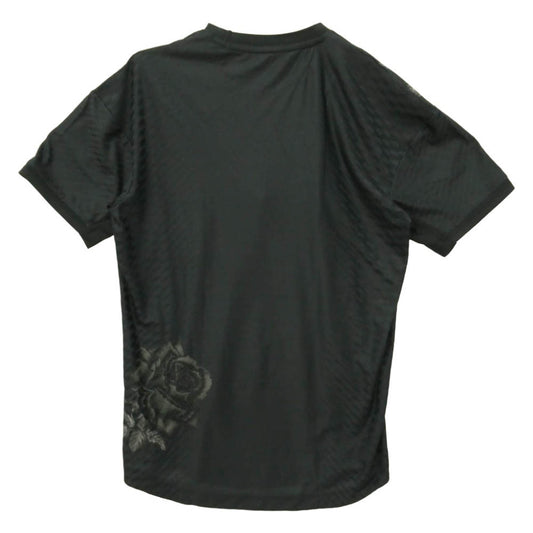 Y-3 Yohji Yamamoto ワイスリー ヨウジヤマモト IN4275 REAL MADRID REAL GK JERSEY ジャージー ブラックローズ 半袖 Tシャツ ブラック系 XL【中古】