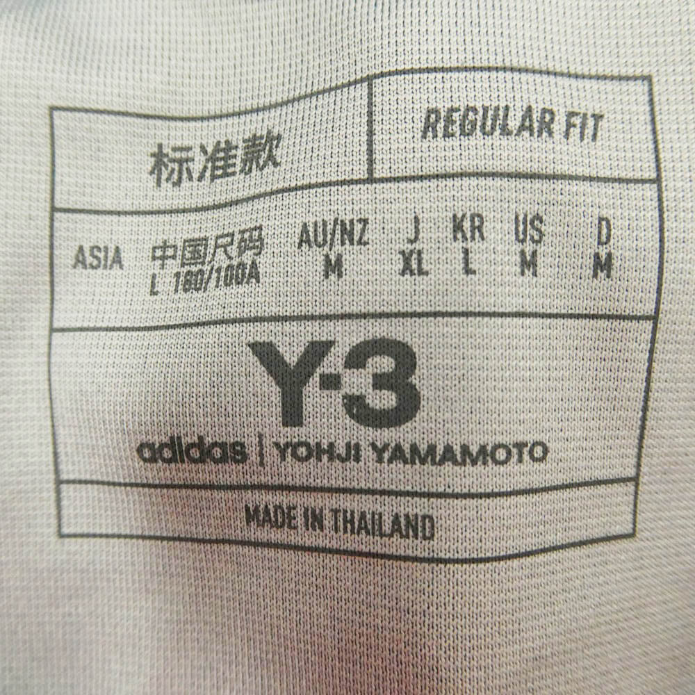 Y-3 Yohji Yamamoto ワイスリー ヨウジヤマモト IN4275 REAL MADRID REAL GK JERSEY ジャージー ブラックローズ 半袖 Tシャツ ブラック系 XL【中古】