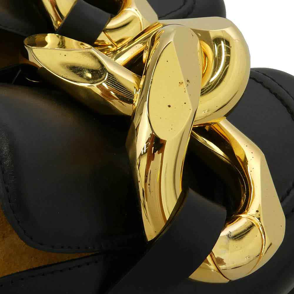 J.W.Anderson. ジェイダブリューアンダーソン AN35504A Chain Loafer チェーン ローファー シューズ サンダル ブラック系 ゴールド系 42【中古】