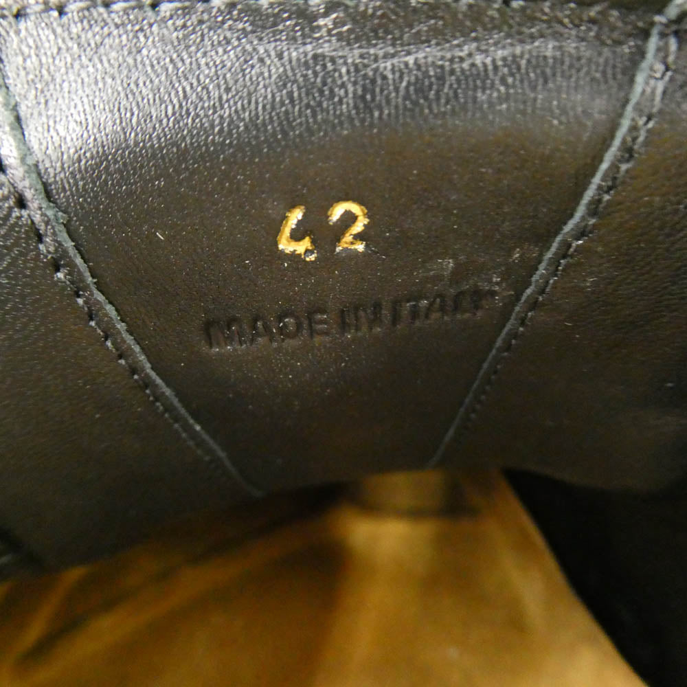 J.W.Anderson. ジェイダブリューアンダーソン AN35504A Chain Loafer チェーン ローファー シューズ サンダル ブラック系 ゴールド系 42【中古】