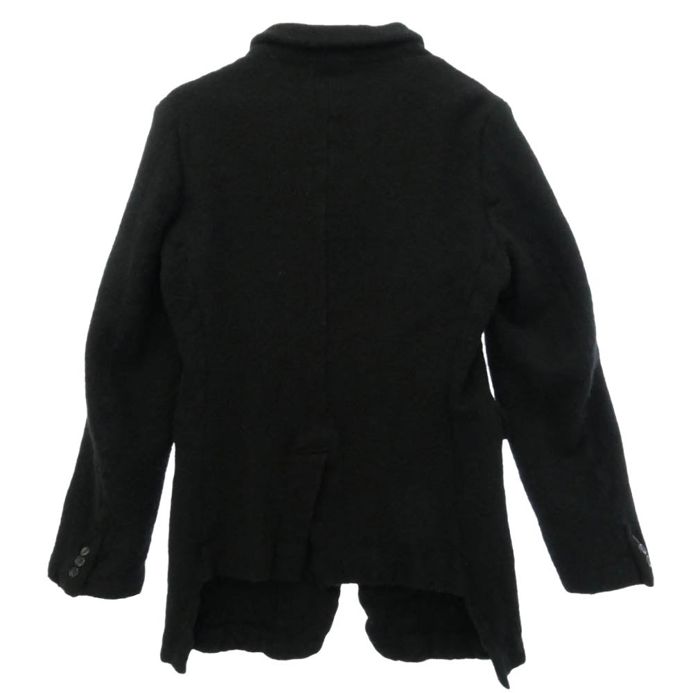 COMME des GARCONS HOMME PLUS コムデギャルソンオムプリュス 22AW PJ-J017 ウール縮絨 3B テーラード ジャケット ブラック系 L【中古】