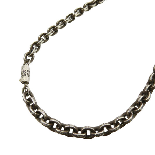 CHROME HEARTS クロムハーツ（原本有） PAPER CHAIN 24inch ペーパーチェーン ネックレス 24インチ シルバー系【中古】