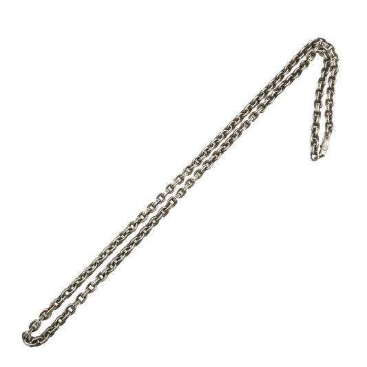 CHROME HEARTS クロムハーツ（原本有） PAPER CHAIN 24inch ペーパーチェーン ネックレス 24インチ シルバー系【中古】