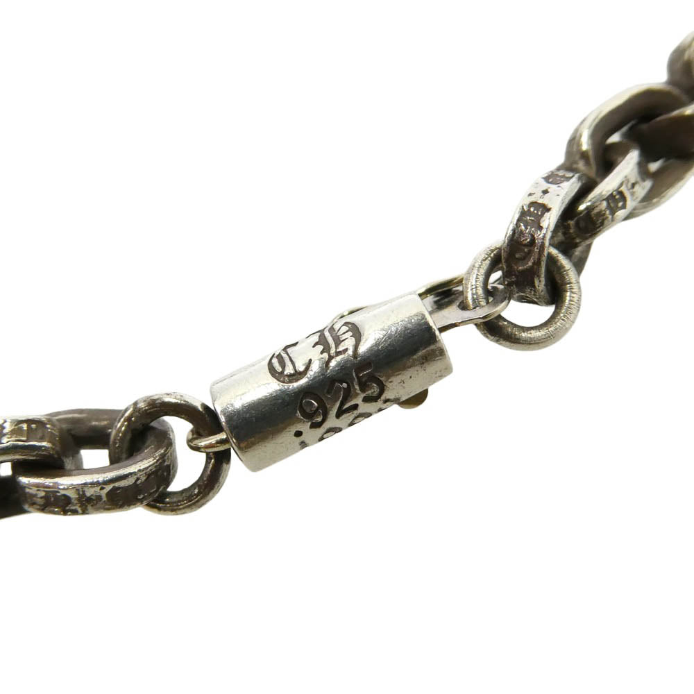 CHROME HEARTS クロムハーツ（原本有） PAPER CHAIN 24inch ペーパーチェーン ネックレス 24インチ シルバー系【中古】