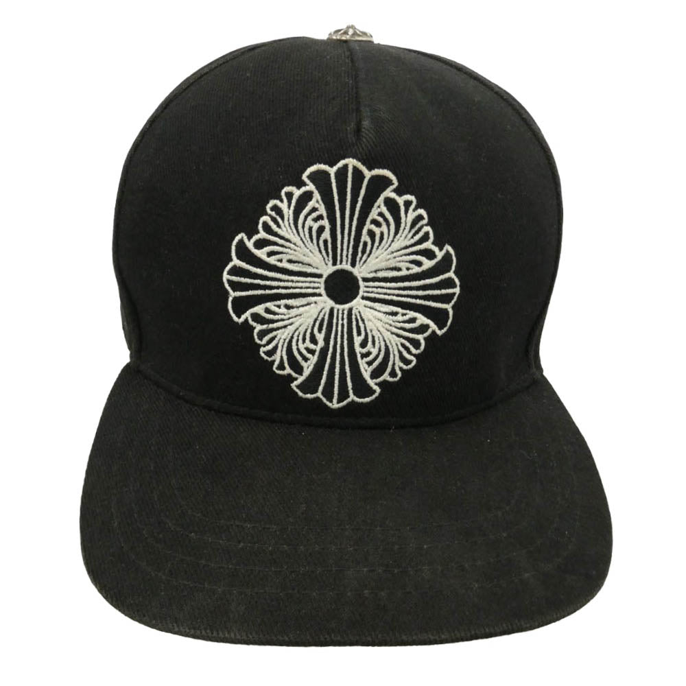 CHROME HEARTS クロムハーツ（原本無） TRUCKER CHプラス 刺繍 ベースボール キャップ ブラック系 53-60【中古】