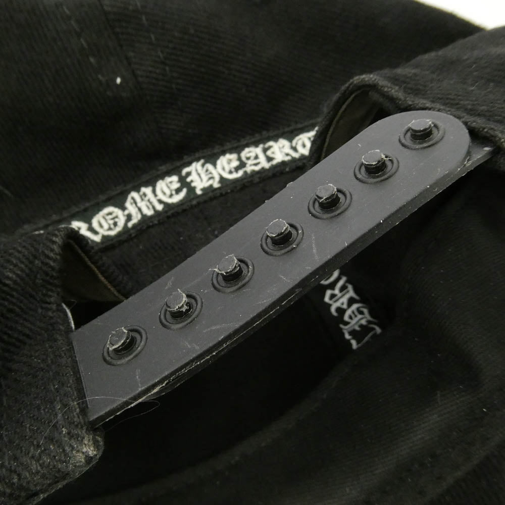 CHROME HEARTS クロムハーツ（原本無） TRUCKER CHプラス 刺繍 ベースボール キャップ ブラック系 53-60【中古】