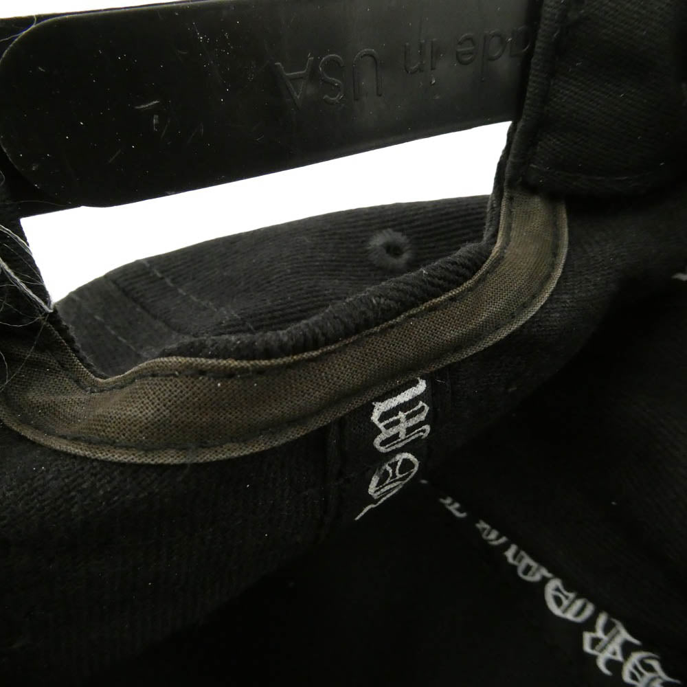 CHROME HEARTS クロムハーツ（原本無） TRUCKER CHプラス 刺繍 ベースボール キャップ ブラック系 53-60【中古】