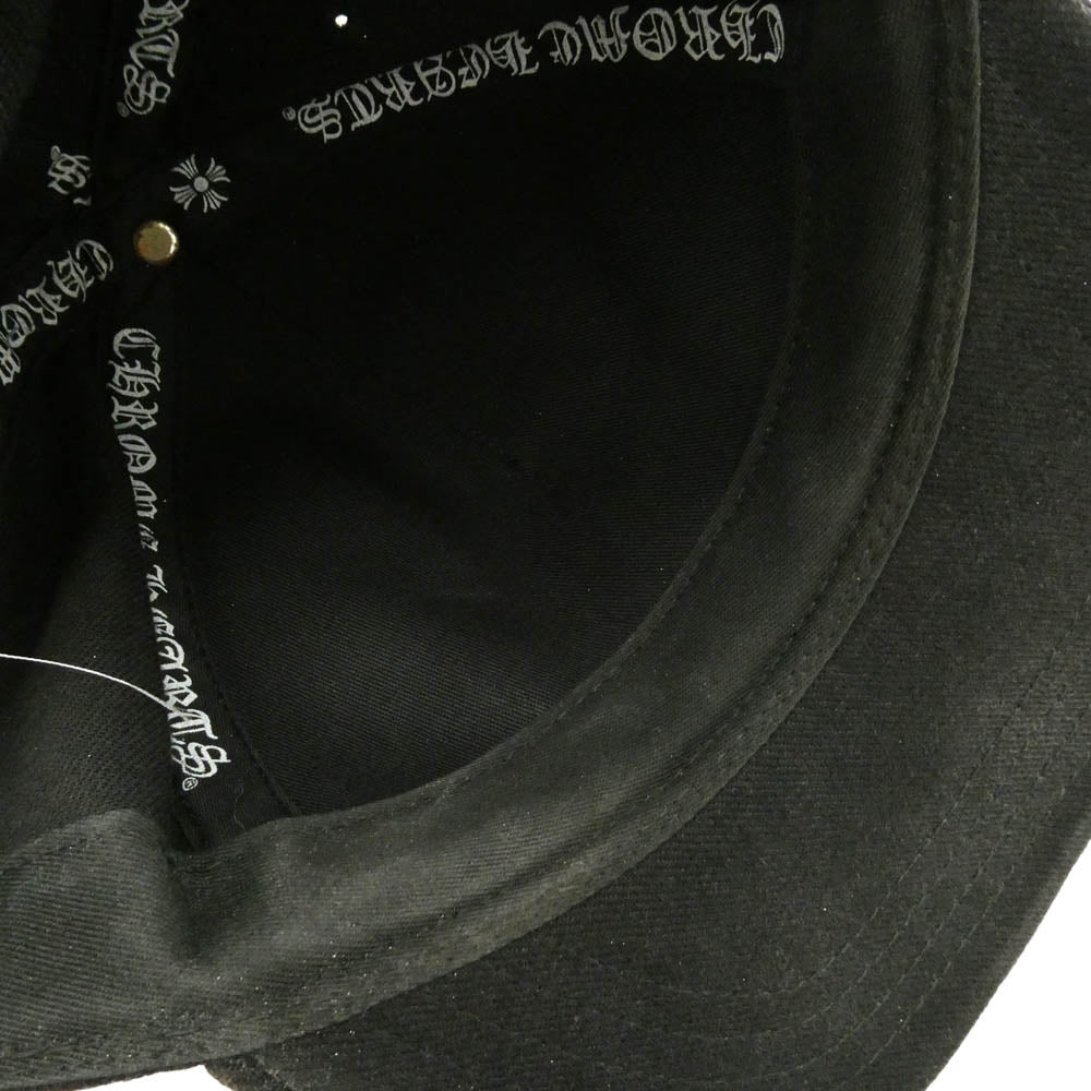 CHROME HEARTS クロムハーツ（原本無） TRUCKER CHプラス 刺繍 ベースボール キャップ ブラック系 53-60【中古】