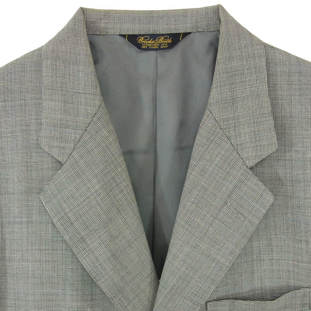 Brooks Brothers ブルックスブラザーズ ウール 3B テーラードジャケット ブラック系 サイズ表記無【中古】