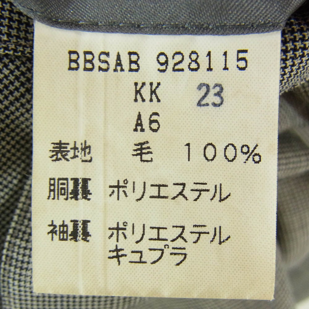 Brooks Brothers ブルックスブラザーズ ウール 3B テーラードジャケット ブラック系 サイズ表記無【中古】