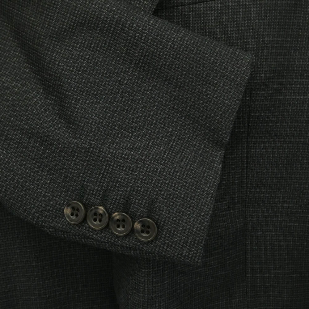 Takashimaya Ermenegildo Zegna ゼニア生地 スーツ 2B テーラードジャケット パンツ セットアップ グレー系 上下：S【中古】