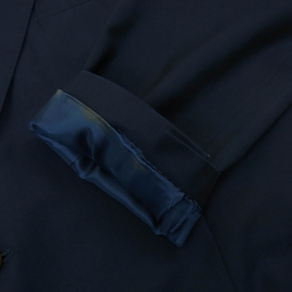 Brooks Brothers ブルックスブラザーズ VITALE BARBERIS CANONICO カノニコ生地 2B テーラード ジャケット ネイビー系 44R【中古】