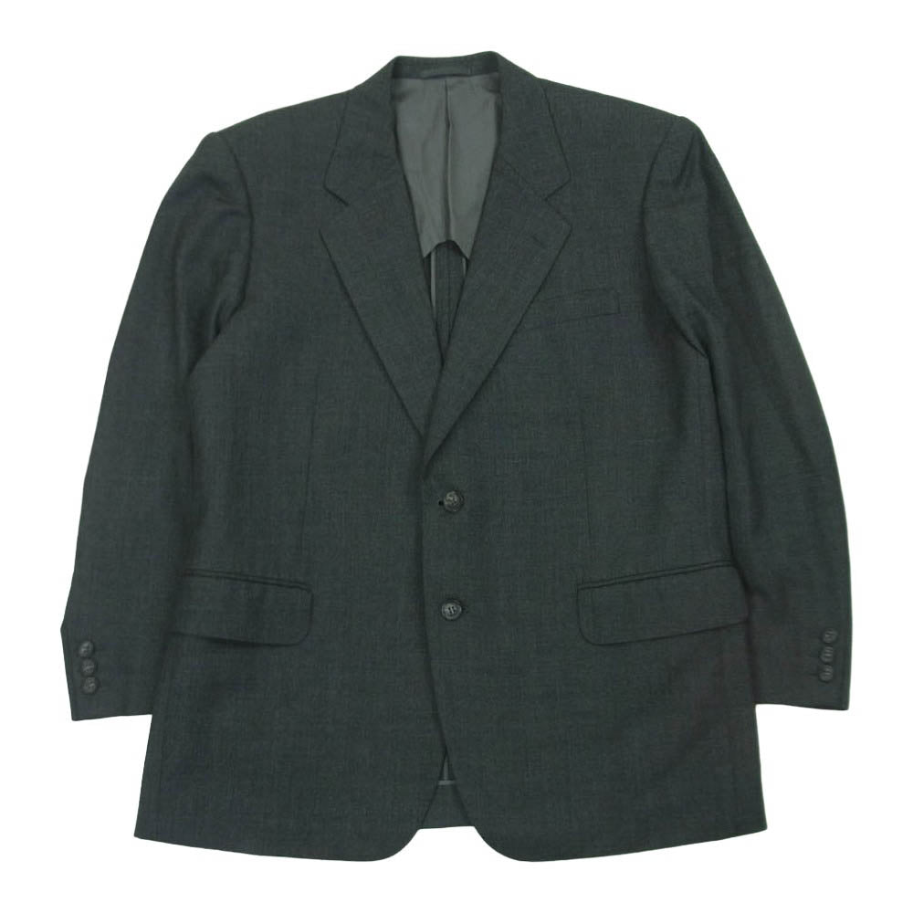 英國屋 ウール 2B テーラード ジャケット ポリエステル キュプラ グレー系 サイズ表記なし【中古】
