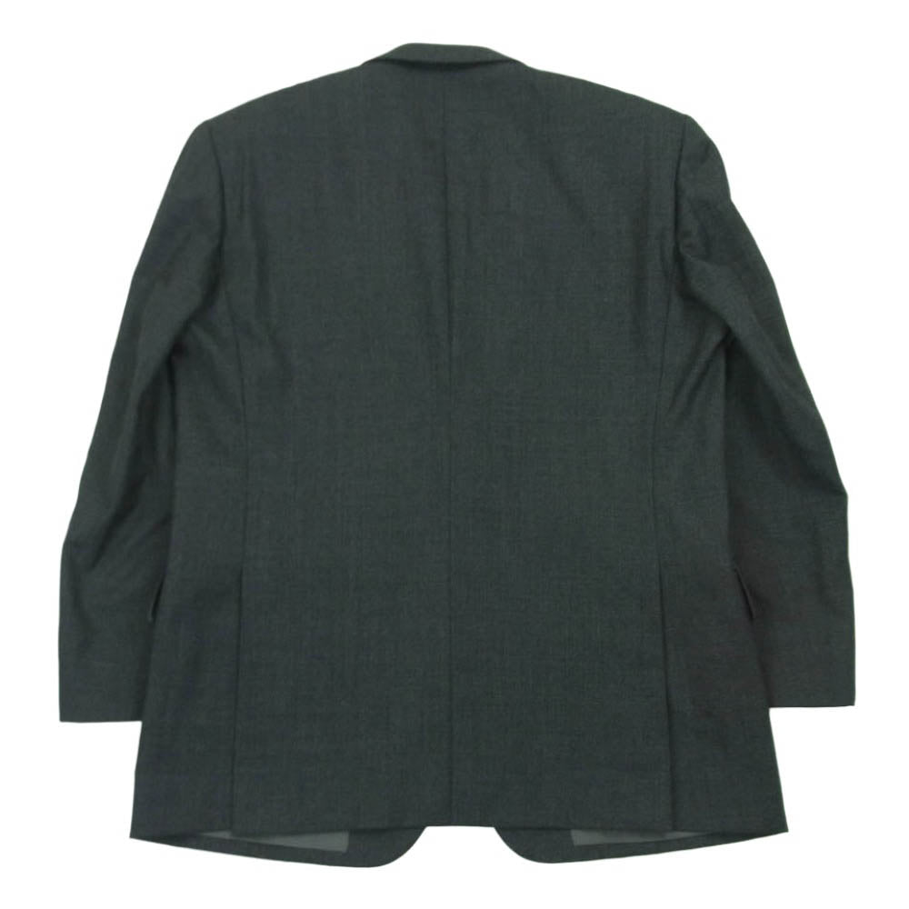 英國屋 ウール 2B テーラード ジャケット ポリエステル キュプラ グレー系 サイズ表記なし【中古】