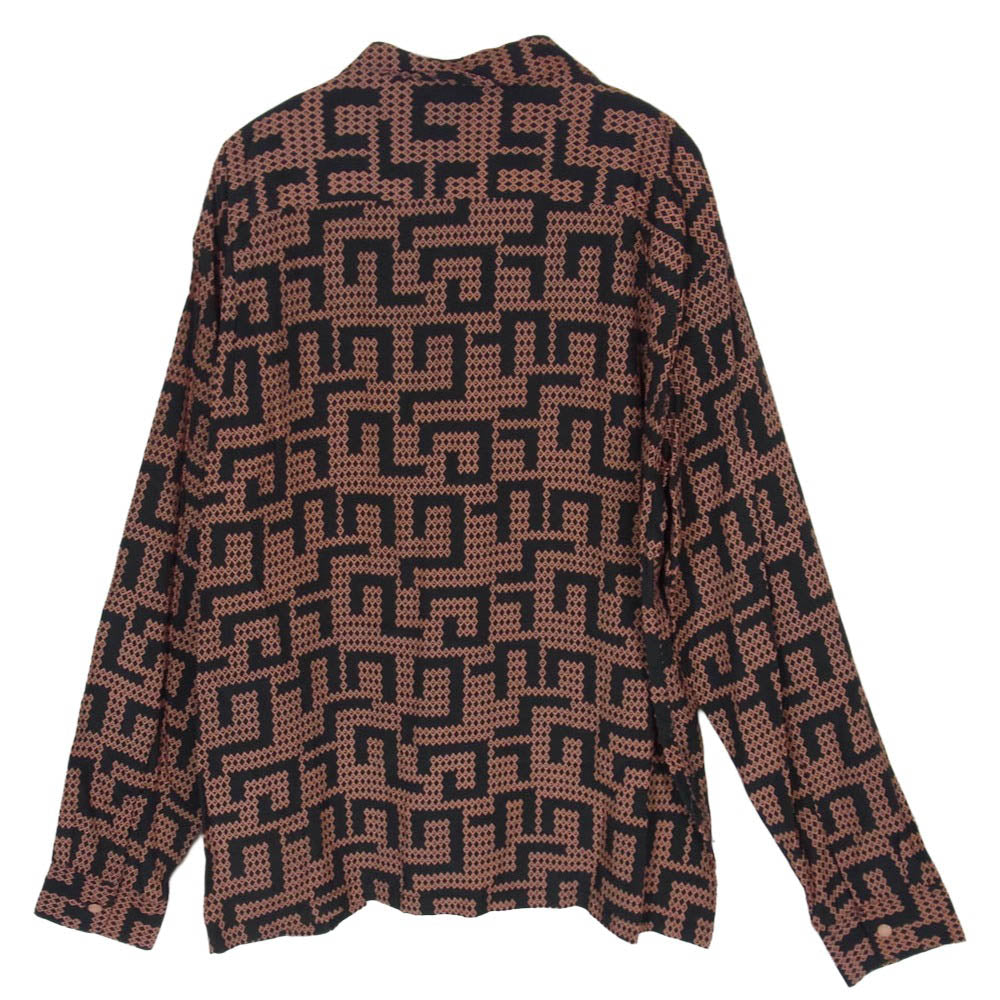 東洋エンタープライズ SH27880 STAR OF HOLLYWOOD オープンカラー 長袖 シャツ 119BLK XL【美品】【中古】