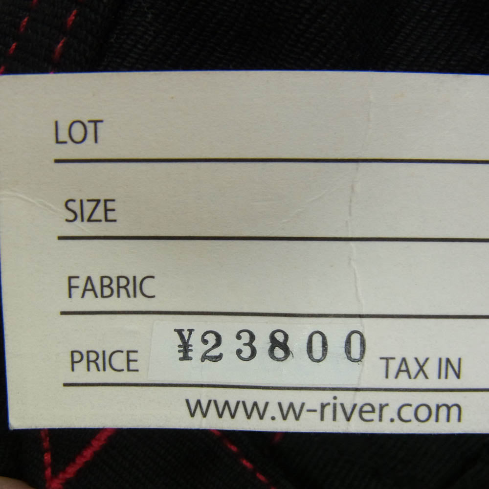 WESTRIDE ウエストライド パッドモト ライディング パンツ レッド ブラック系 36【極上美品】【中古】