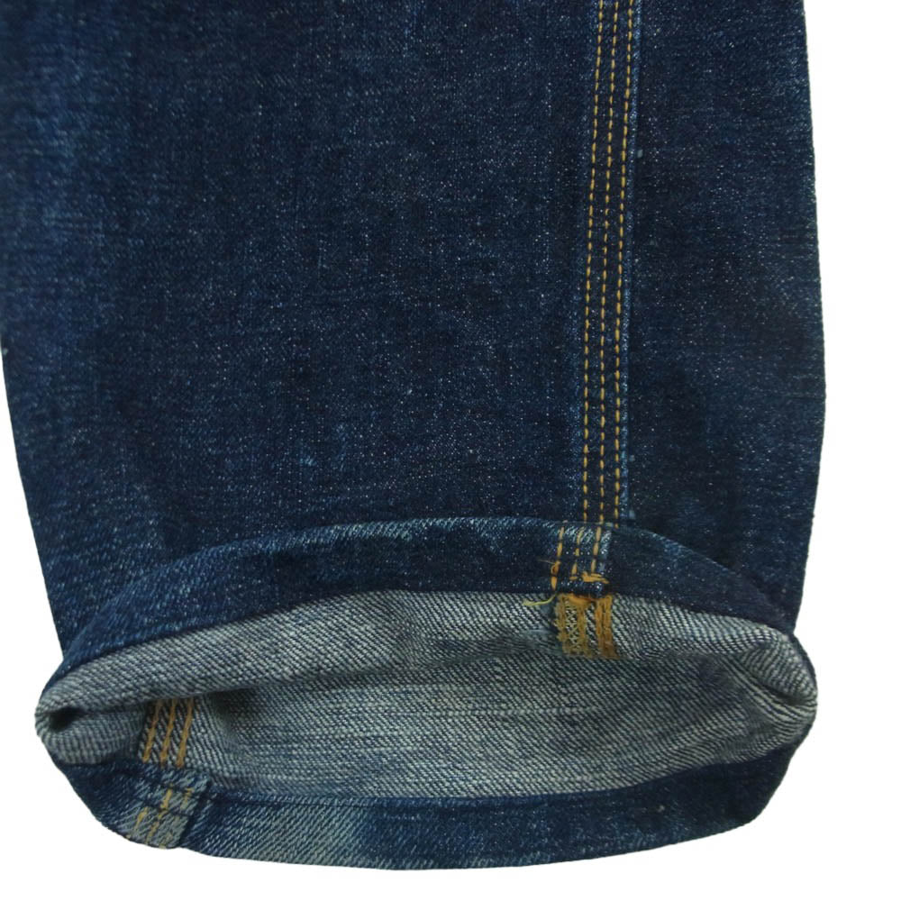 SAMURAI JEANS サムライジーンズ SM410DBN DOUBLE KNEE WORK PANTS 17oz ダブルニー デニム ワーク パンツ インディゴブルー系 28【中古】