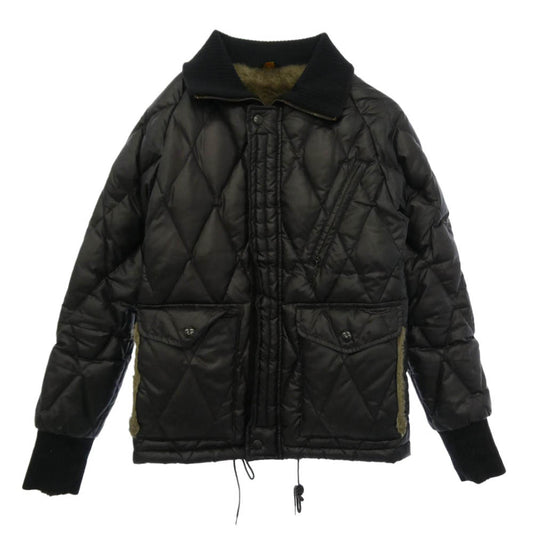 WESTRIDE ウエストライド レーシング ダウン ジャケット ナイロン×アルパカ ブラック系 XXS【中古】