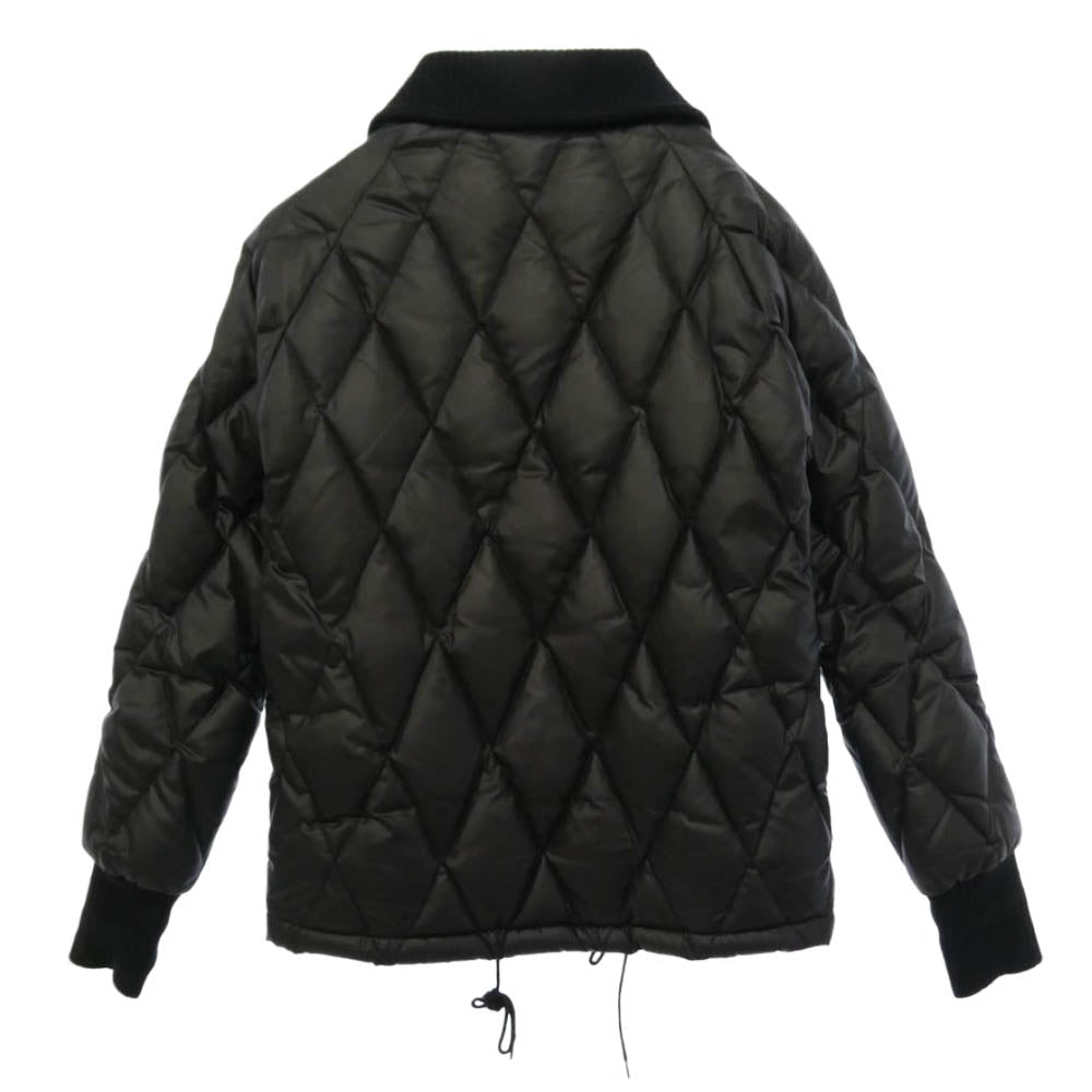 WESTRIDE ウエストライド レーシング ダウン ジャケット ナイロン×アルパカ ブラック系 XXS【中古】