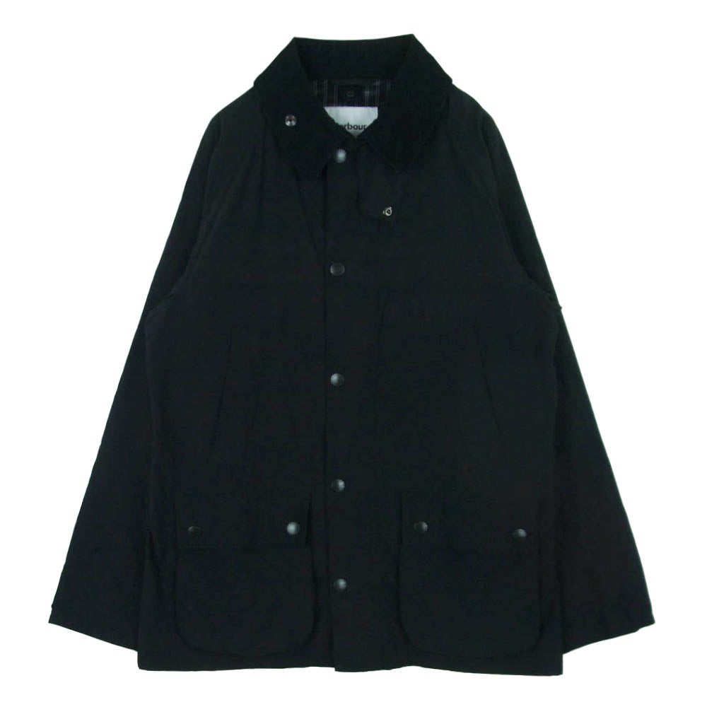 Barbour バブアー 2001155 BEDALE SL PEACHED ビデイル スリムフィット ピーチスキン ジャケット ブラック系 40【中古】
