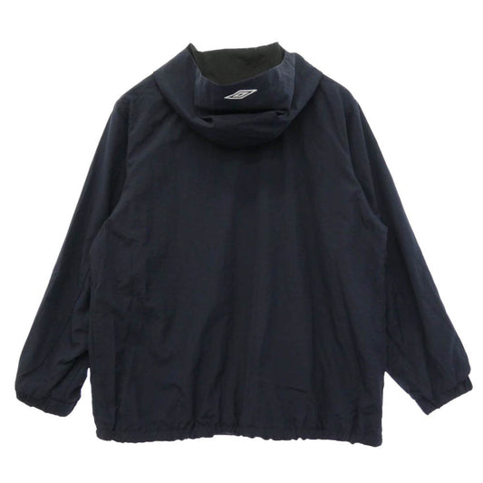 アンブロ 24AW JOURNAL STANDARD 別注 Warm Up Anorak アノラック ナイロン パーカー ダークネイビー系【中古】