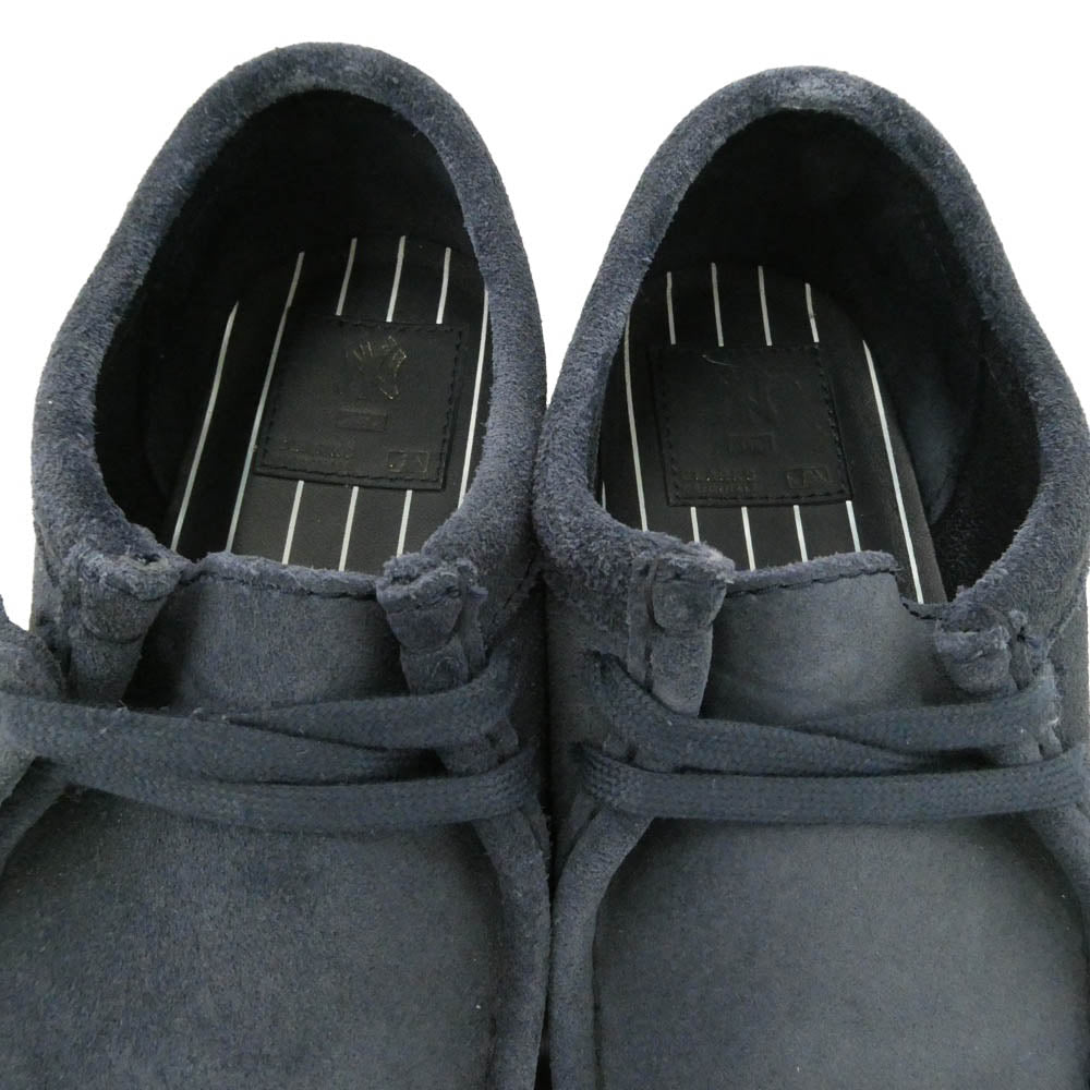 KITH キス Clarks クラークス CLARKS Wallabee Lo クラークス ワラビー シューズ チャコール系 24.5cm【中古】