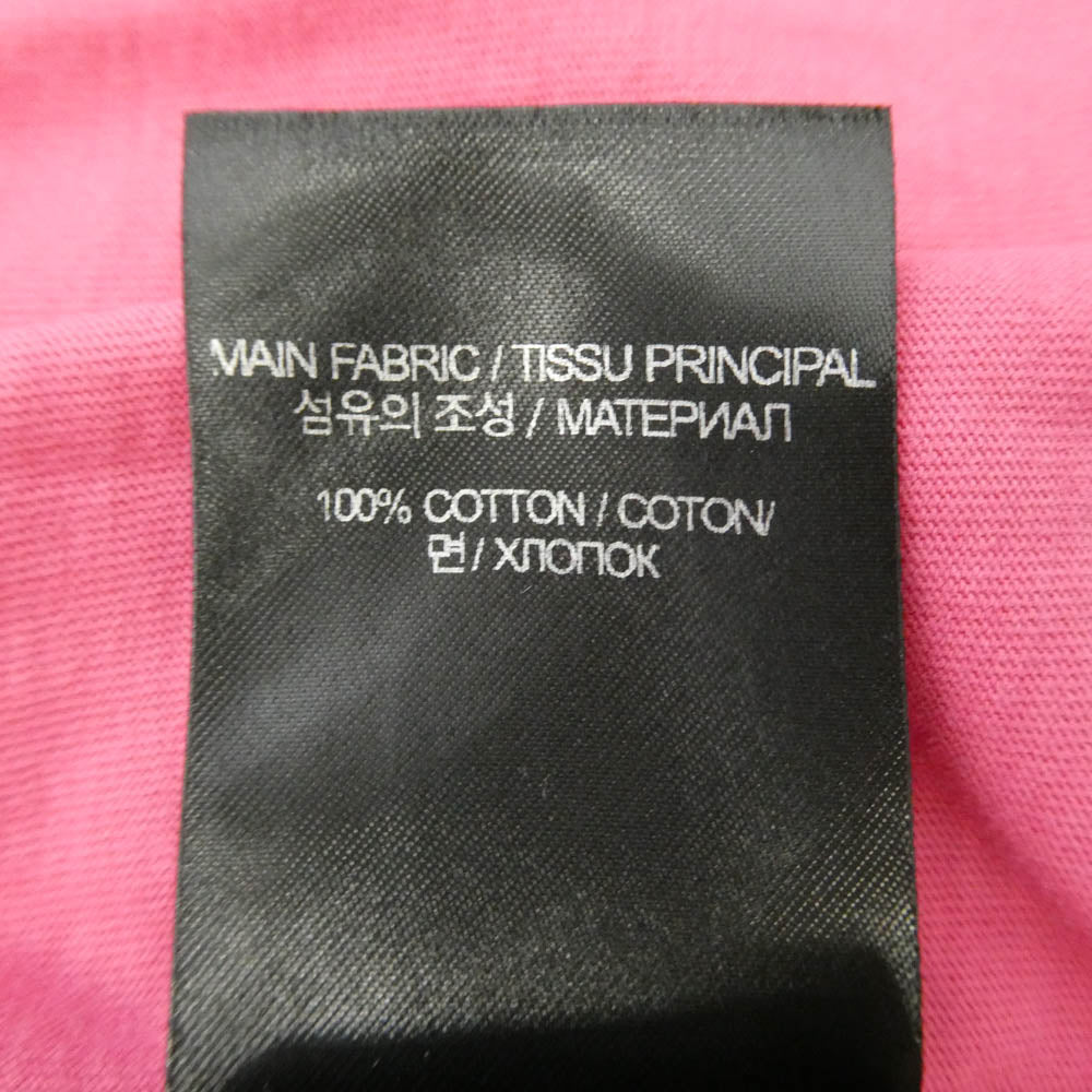 VETEMENTS ヴェトモン 22ss UE63TR640P MY NAME IS VETEMENTS FADED TEE フェード 半袖 Tシャツ カットソー ピンク系 M【中古】