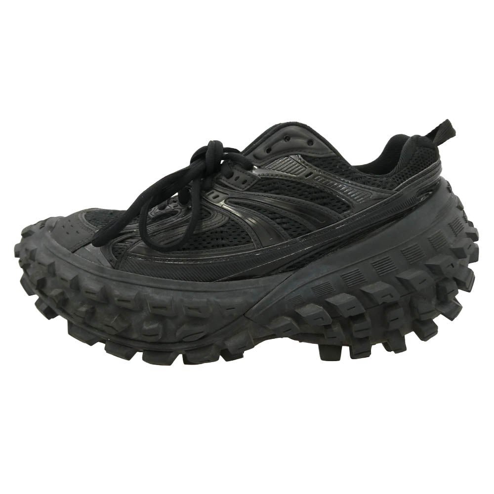 BALENCIAGA バレンシアガ 685611 BOUNCER DEFENDER SNEAKERS バウンサーディフェンダー スニーカー ブラック系 38【中古】