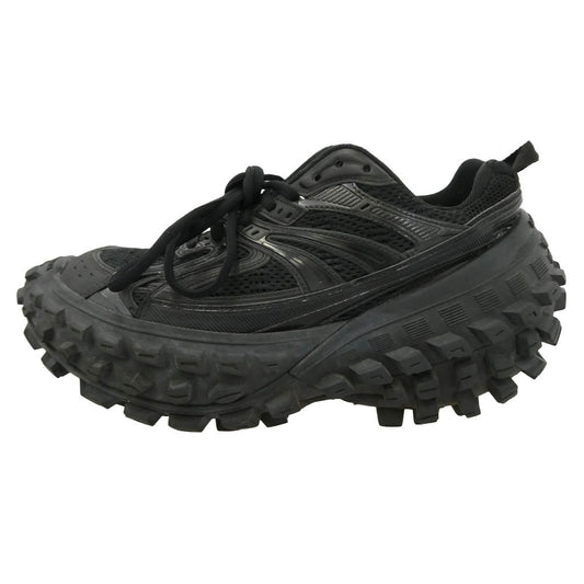 BALENCIAGA バレンシアガ 685611 BOUNCER DEFENDER SNEAKERS バウンサーディフェンダー スニーカー ブラック系 38【中古】