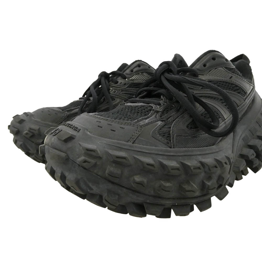 BALENCIAGA バレンシアガ 685611 BOUNCER DEFENDER SNEAKERS バウンサーディフェンダー スニーカー ブラック系 38【中古】