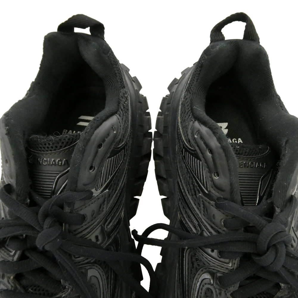 BALENCIAGA バレンシアガ 685611 BOUNCER DEFENDER SNEAKERS バウンサーディフェンダー スニーカー ブラック系 38【中古】