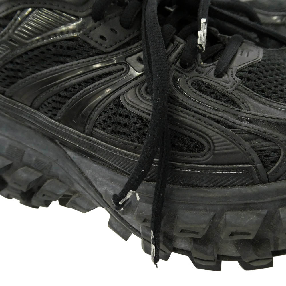 BALENCIAGA バレンシアガ 685611 BOUNCER DEFENDER SNEAKERS バウンサーディフェンダー スニーカー ブラック系 38【中古】