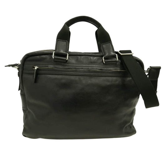 TUMI トゥミ 68116D Laredo Slim Brief レザー スリム ブリーフケース ビジネスバッグ ブラック系【中古】