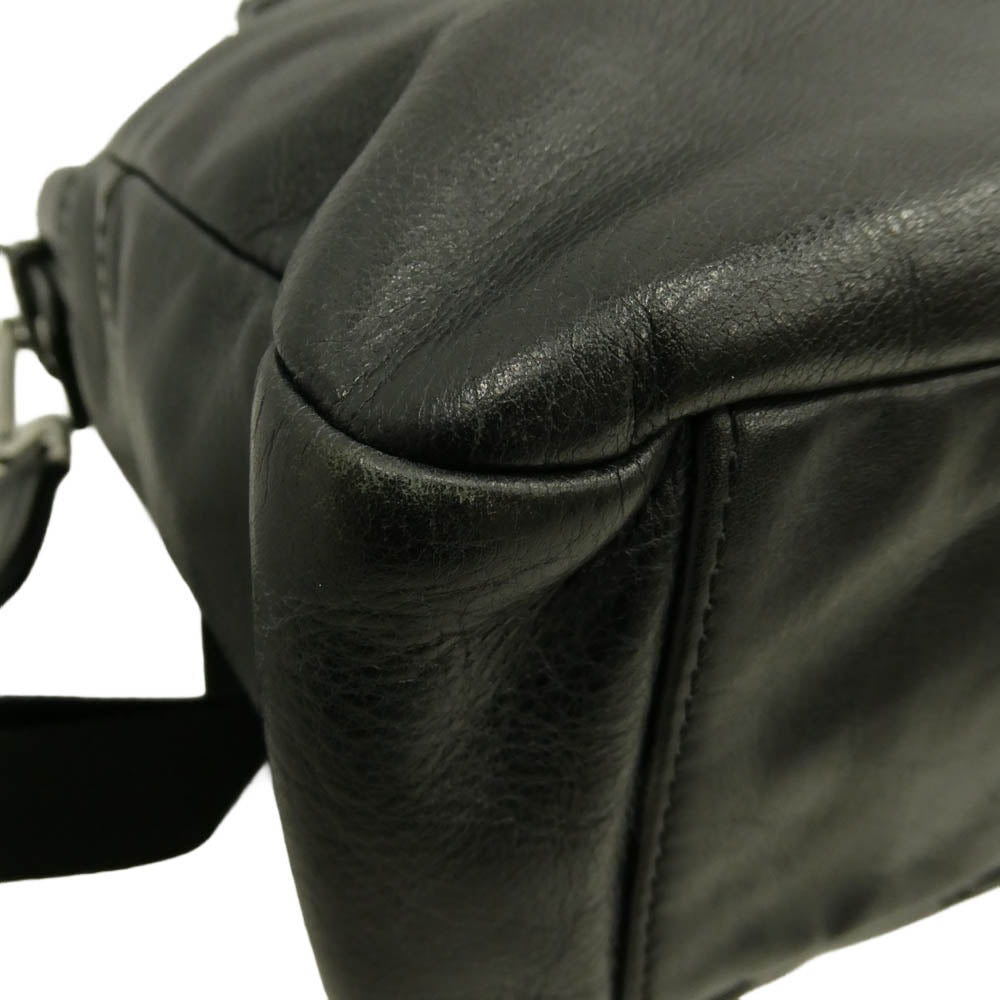 TUMI トゥミ 68116D Laredo Slim Brief レザー スリム ブリーフケース ビジネスバッグ ブラック系【中古】