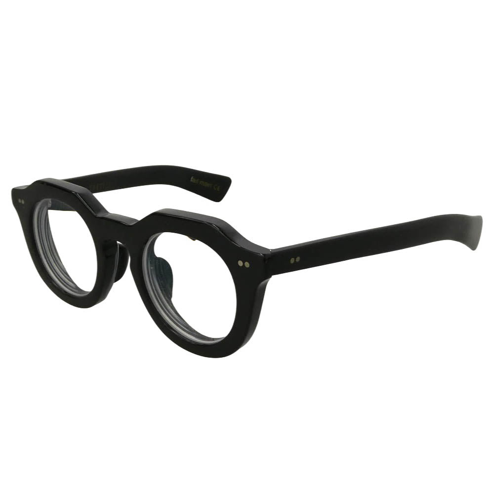 レスカルネティエ TORO COL.5 アイウェア 眼鏡 45-23 度入り ブラック系【中古】