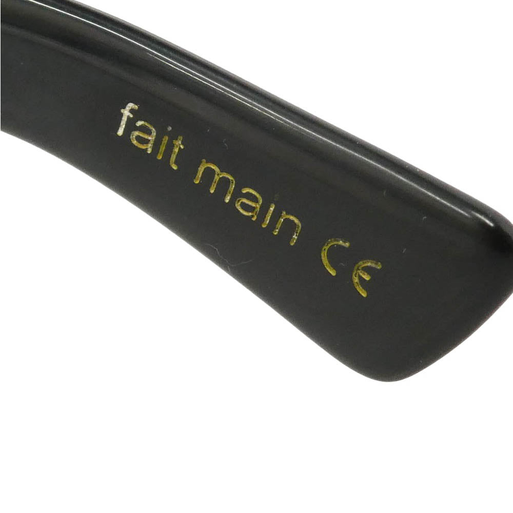 レスカルネティエ TORO COL.5 アイウェア 眼鏡 45-23 度入り ブラック系【中古】