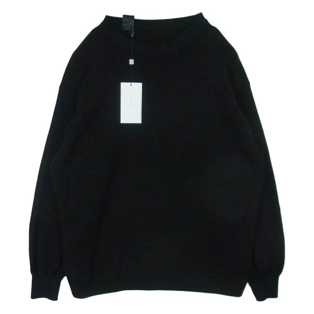 N.HOOLYWOOD エヌハリウッド 2252-KT05-042 CREWNECK KNIT クルーネック ニット セーター ブラック系 36【極上美品】【中古】