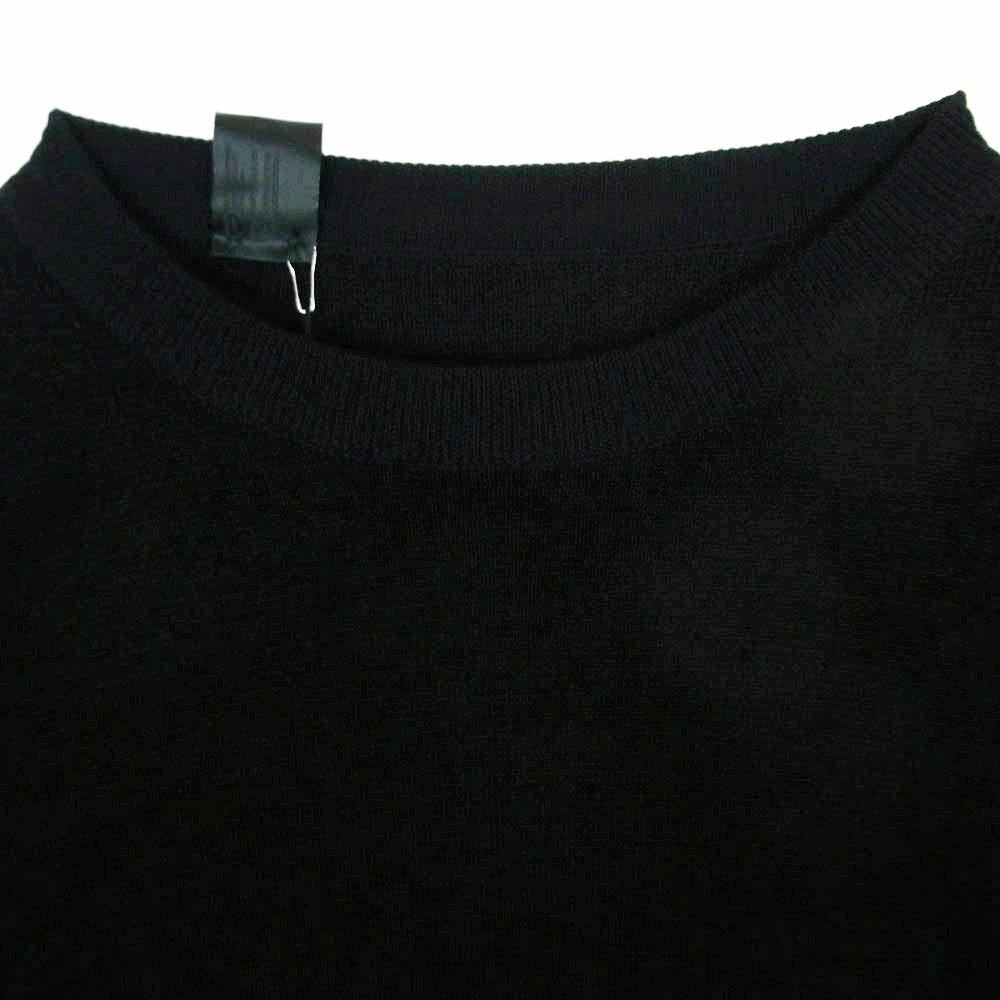 N.HOOLYWOOD エヌハリウッド 2252-KT05-042 CREWNECK KNIT クルーネック ニット セーター ブラック系 36【極上美品】【中古】