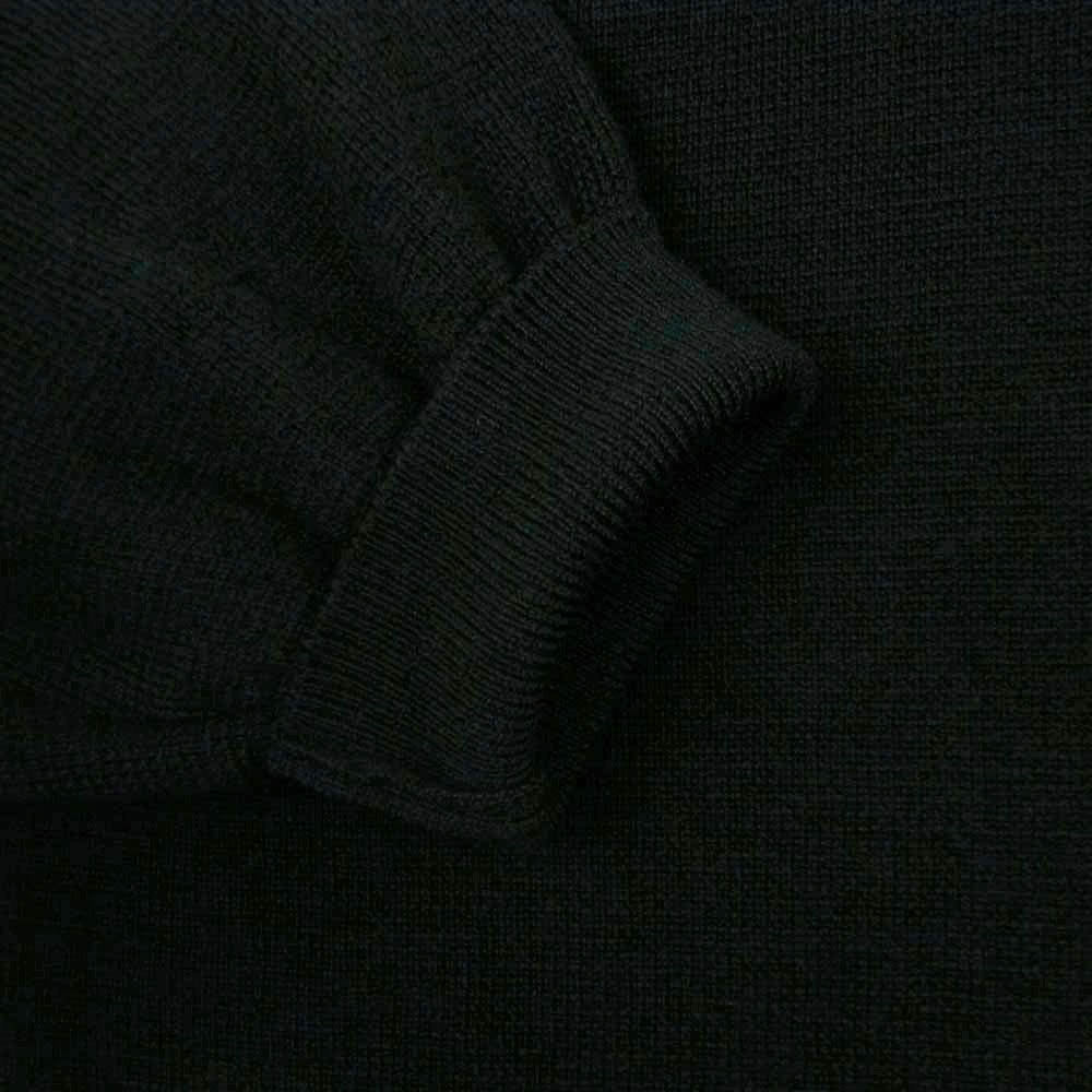 N.HOOLYWOOD エヌハリウッド 2252-KT05-042 CREWNECK KNIT クルーネック ニット セーター ブラック系 36【極上美品】【中古】