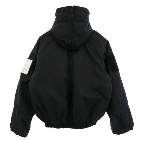N.HOOLYWOOD エヌハリウッド ALPHA アルファ 9254-BL01-055 × ALPHA INDUSTRIES アルファインダストリーズ CWU-45/P MILITARY BLOUSON ミリタリー ブルゾン フライト ジャケット ブラック系 M【美品】【中古】
