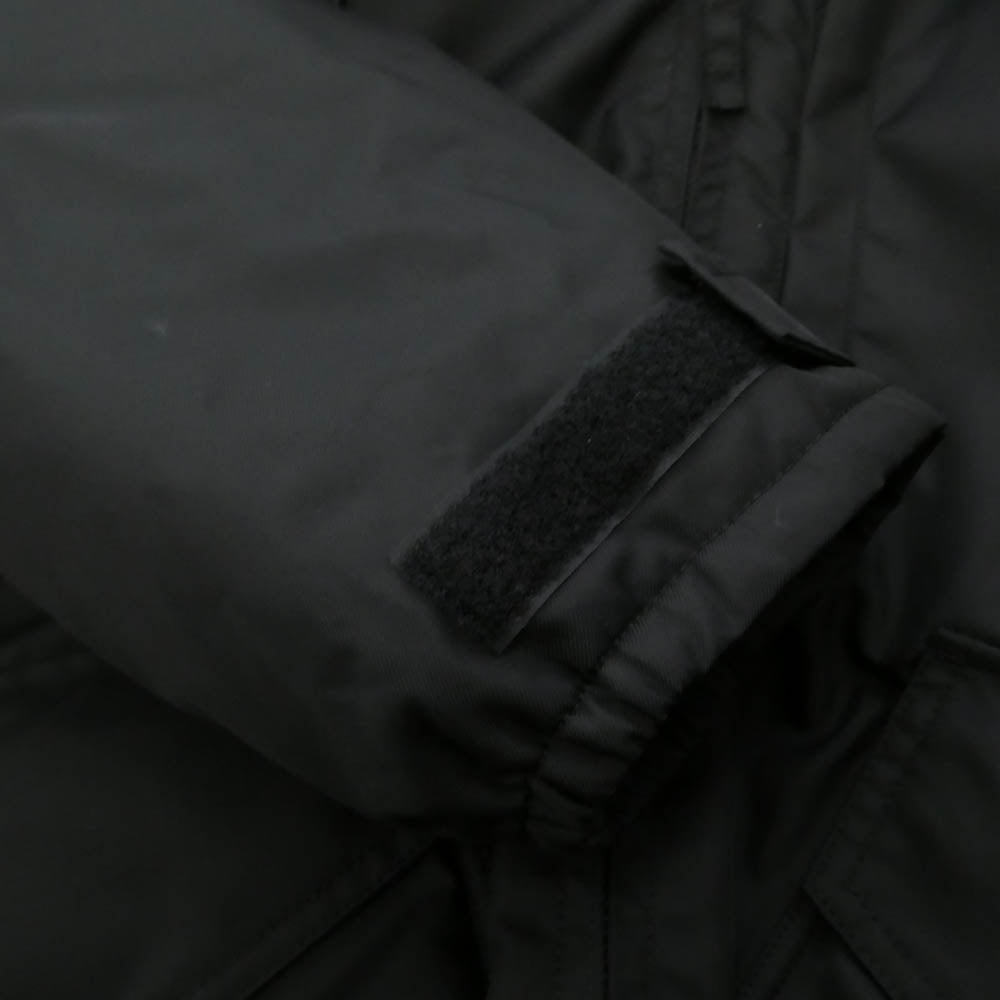 N.HOOLYWOOD エヌハリウッド ALPHA アルファ 9254-BL01-055 × ALPHA INDUSTRIES アルファインダストリーズ CWU-45/P MILITARY BLOUSON ミリタリー ブルゾン フライト ジャケット ブラック系 M【美品】【中古】