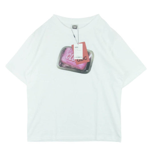 GDC ジーディーシー GD0561 FIGHT CLUB TEE ファイトクラブ 半袖 Tシャツ カットソー ホワイト系 white M【新古品】【未使用】【中古】
