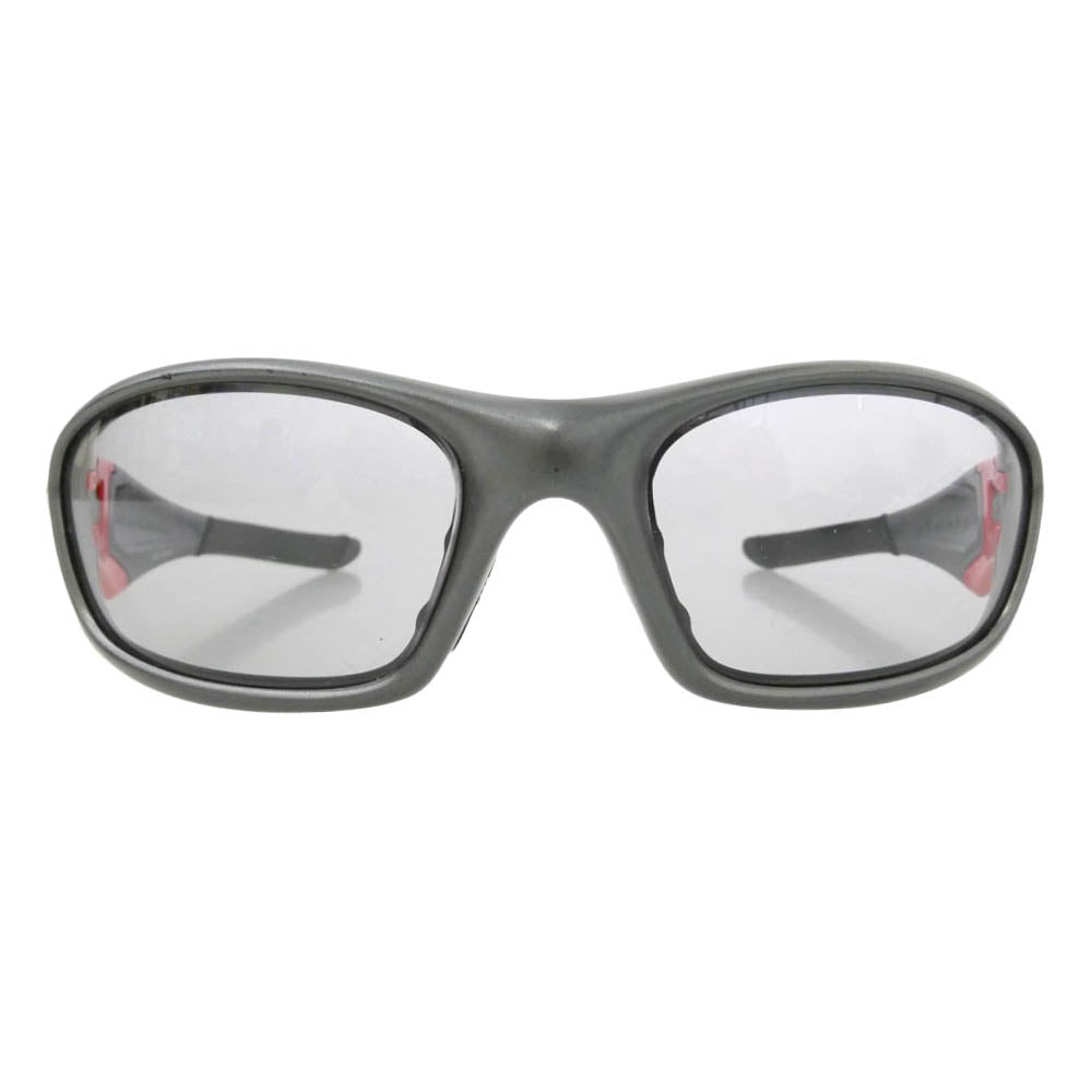OAKLEY オークリー 12-790 STRAIGHT JACKET ストレートジャケット サングラス アイウェア グレー系 レッド系【中古】