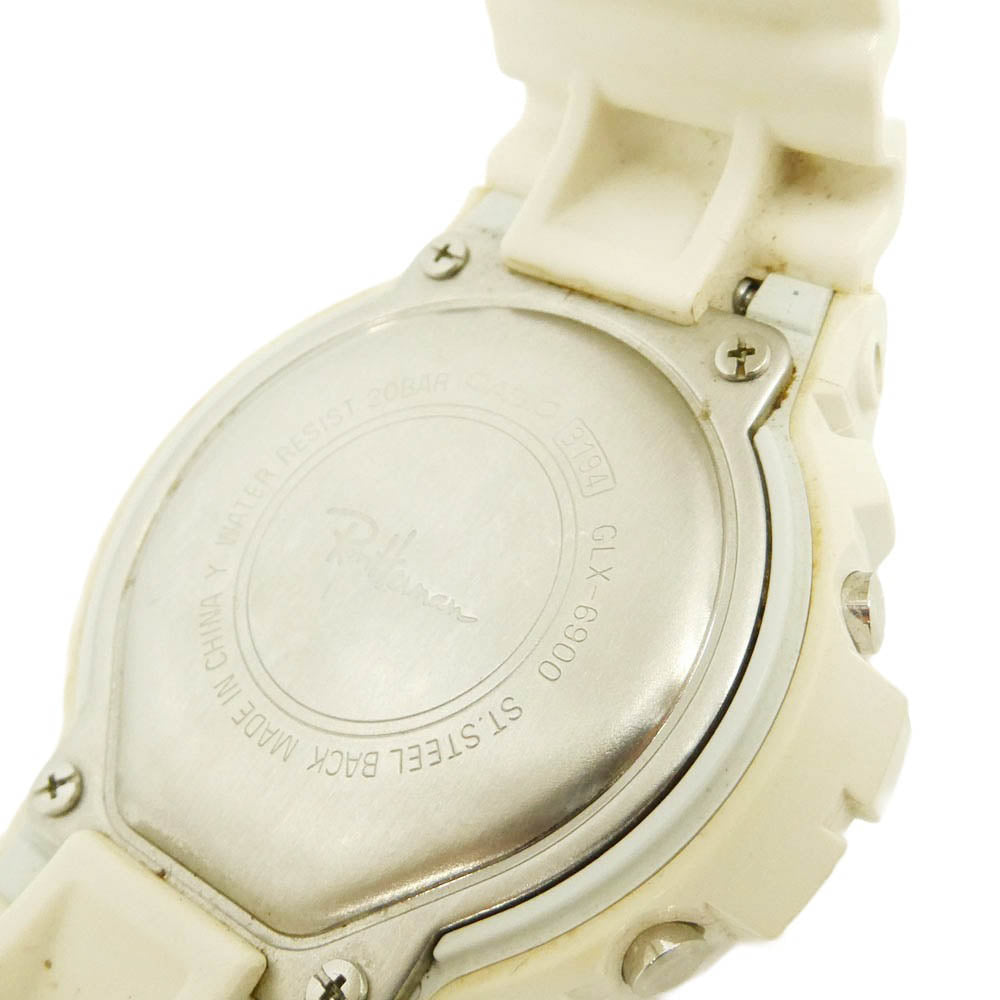G-SHOCK ジーショック Ron Herman ロンハーマン GLX-6900 Ron Herman ロンハーマン 2018 5th ANNIVERSARY G-LIDE 腕時計 ウォッチ ホワイト系【中古】