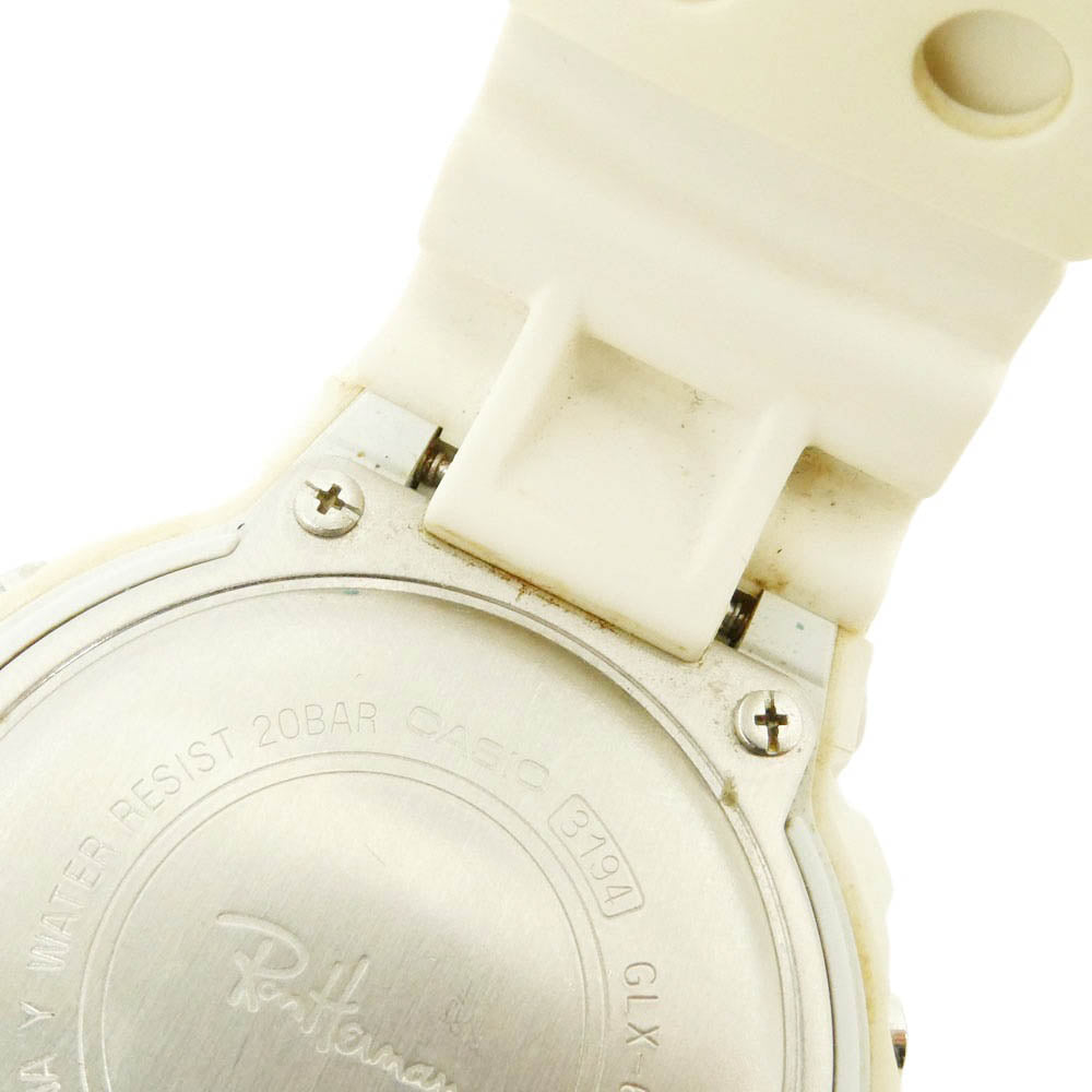 G-SHOCK ジーショック Ron Herman ロンハーマン GLX-6900 Ron Herman ロンハーマン 2018 5th ANNIVERSARY G-LIDE 腕時計 ウォッチ ホワイト系【中古】